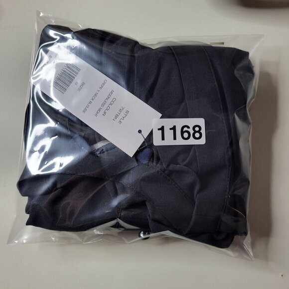 NWT French Connection Black Blouse Women Size S - Picture 9 of 9